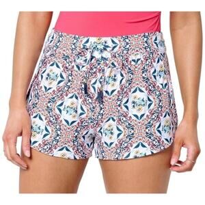 Jantzen Cover Up Swim Over Shorts Bottoms Size 10 Trendy Casual Modern Swimwear